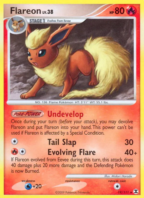 Flareon Lv.38 #19