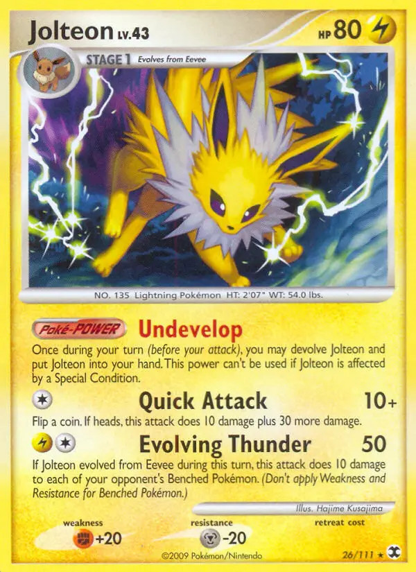 Jolteon Lv.43 #26
