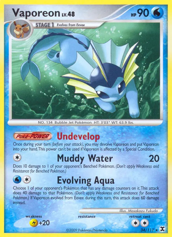 Vaporeon Lv.48 #34