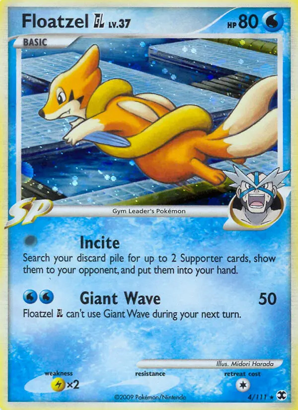 Floatzel [GL] Lv.37 #4