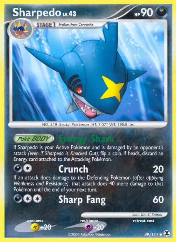 Sharpedo Lv.43 #49