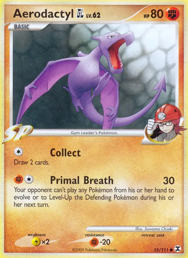 Aerodactyl [GL] Lv. 62 #55