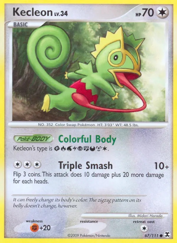 Kecleon Lv.34 #67