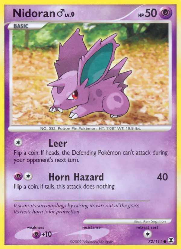 Nidoran [M] Lv.9 #72