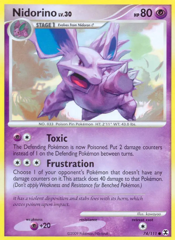 Nidorino Lv.30 #74