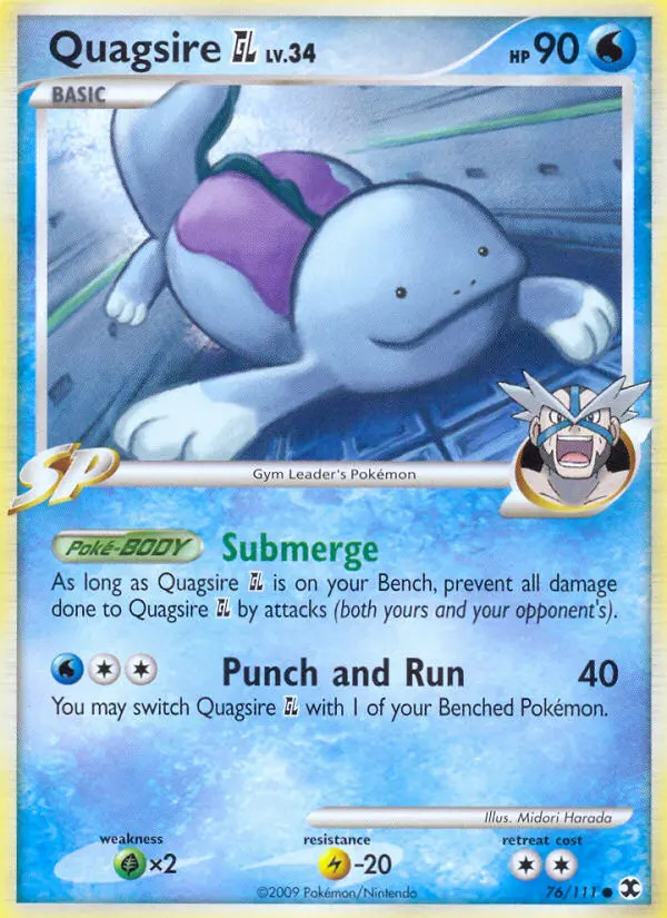 Quagsire [GL] Lv.34 #76