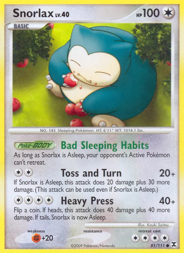 Snorlax Lv.40 #81