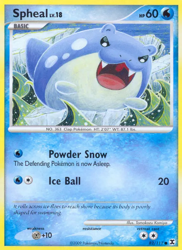 Spheal Lv.18 #82