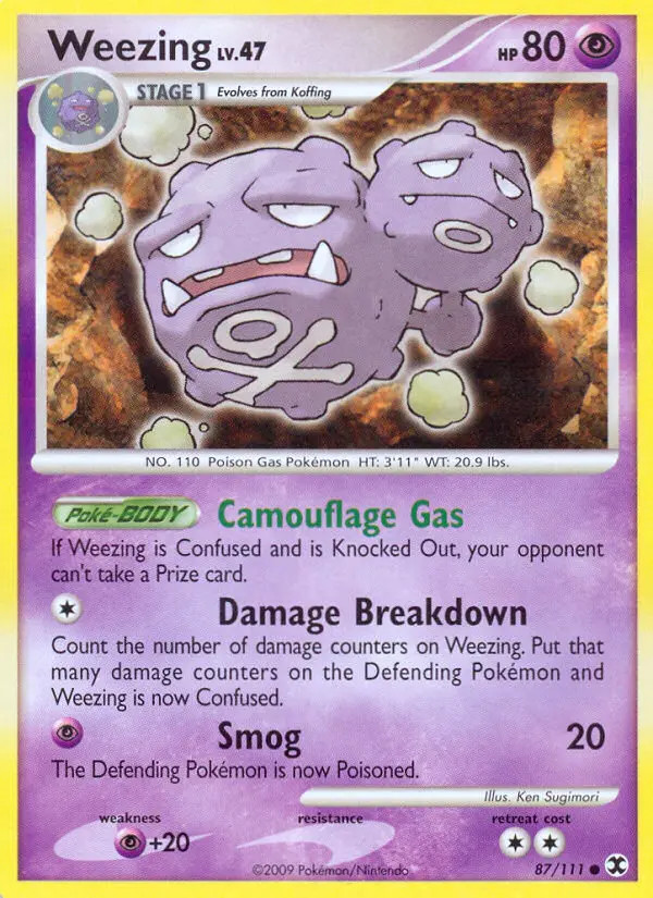 Weezing Lv.47 #87