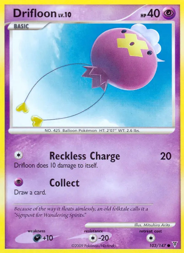 Drifloon Lv.10 #103
