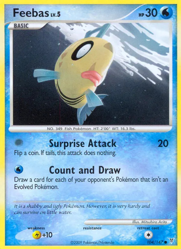 Feebas Lv.5 #104