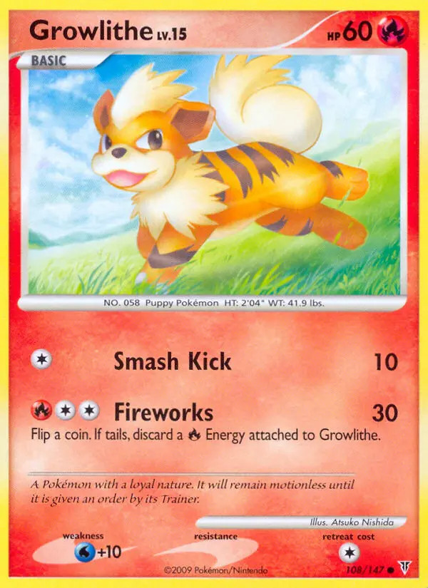 Growlithe Lv.15 #108