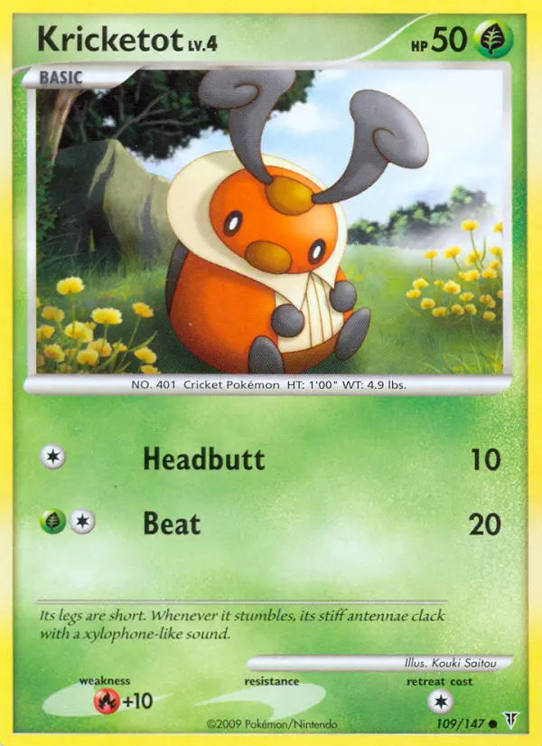 Kricketot Lv.4 #109