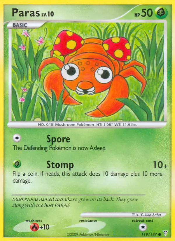 Paras Lv.10 #119