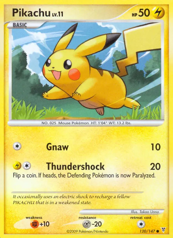 Pikachu Lv.11 #120