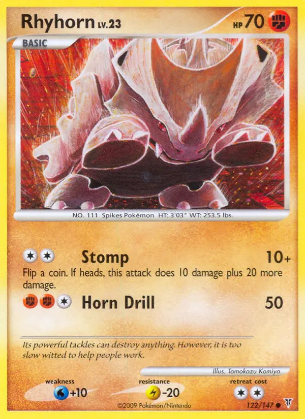 Rhyhorn Lv.23 #122
