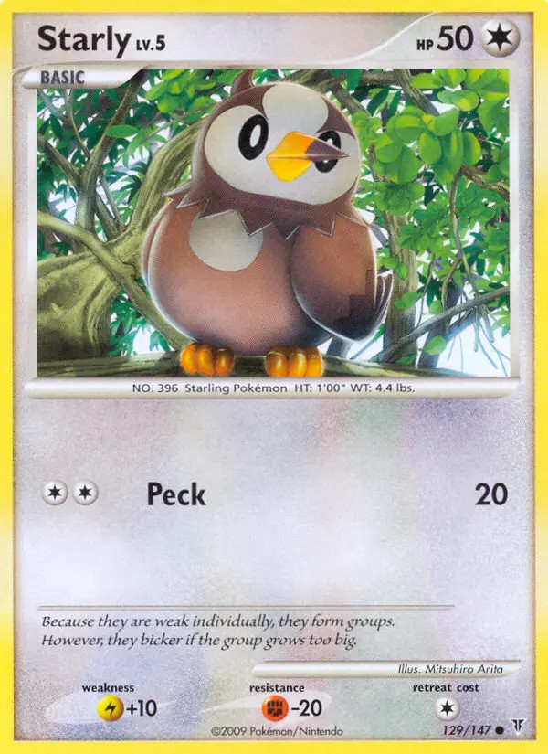 Starly Lv.5 #129