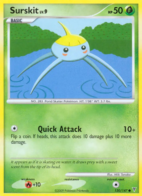 Surskit Lv.9 #130