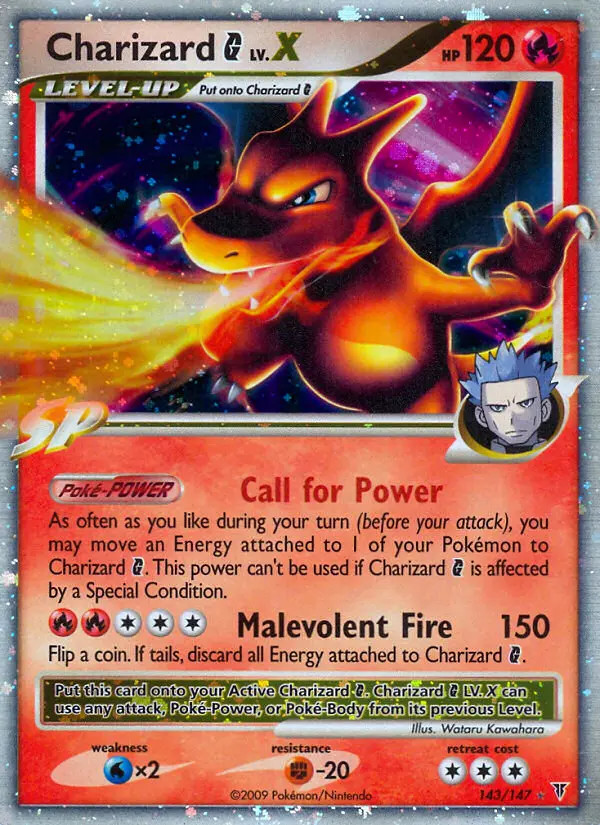 Charizard [G] LV.X #143