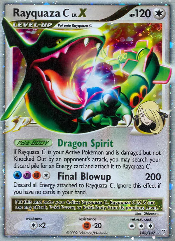Rayquaza [C] LV.X #146