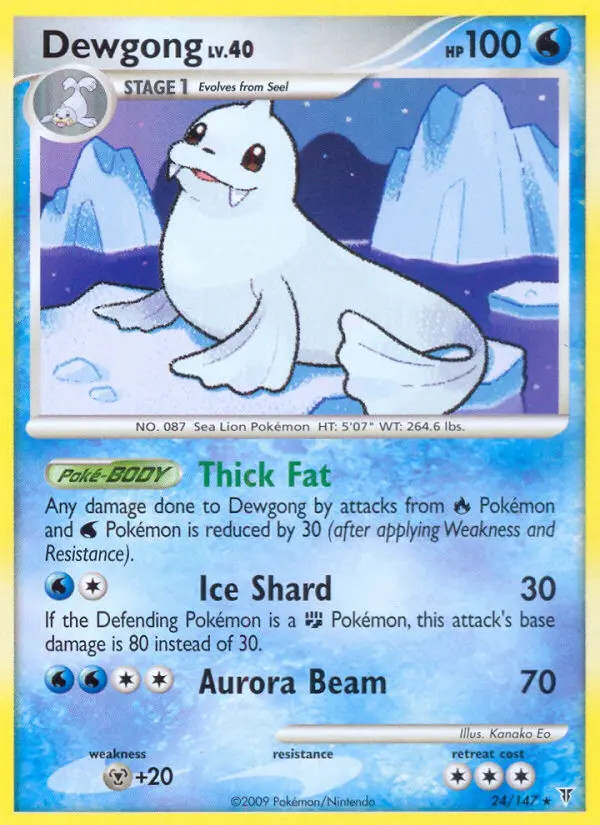 Dewgong Lv.40 #24