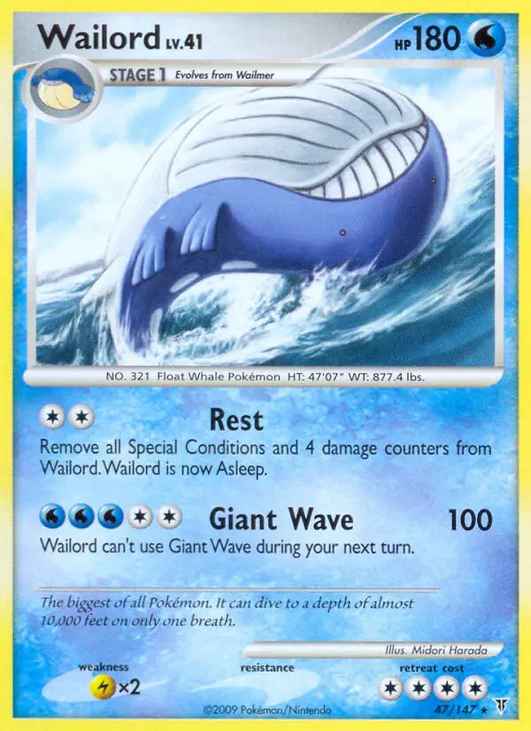 Wailord Lv.41 #47
