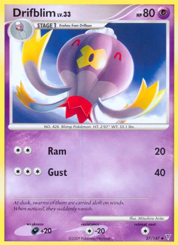 Drifblim Lv.33 #57