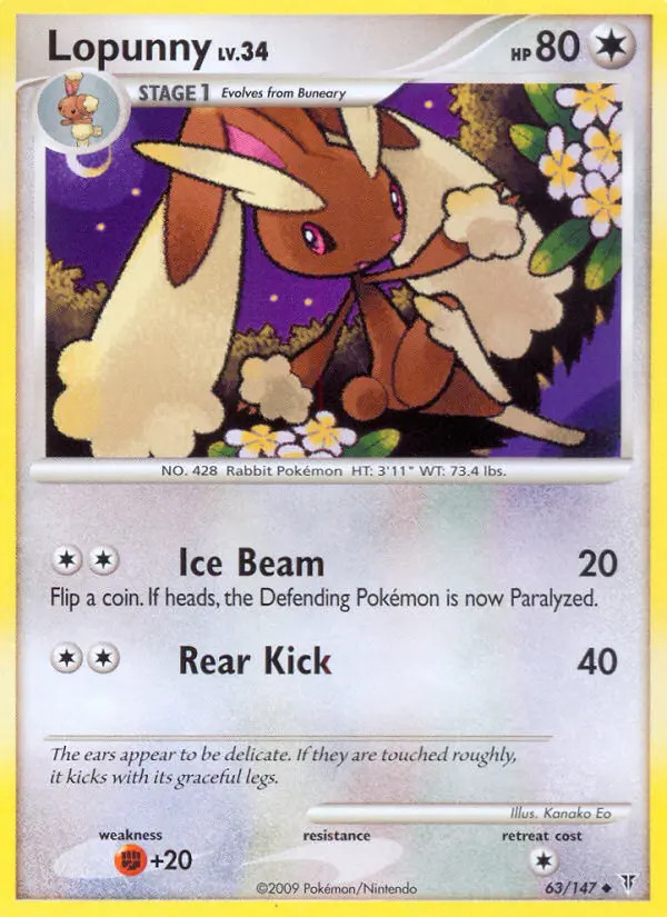 Lopunny Lv.34 #63