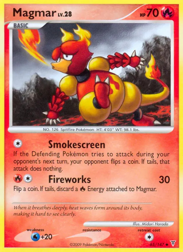 Magmar Lv.28 #65
