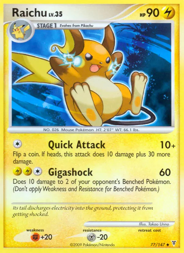 Raichu Lv.35 #77