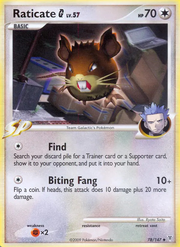Raticate [G] Lv.57 #78