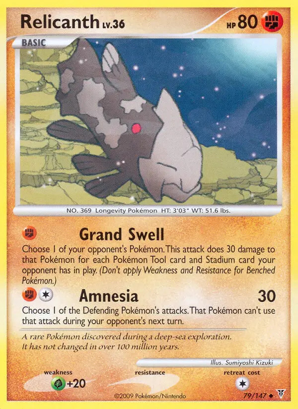 Relicanth Lv.36 #79