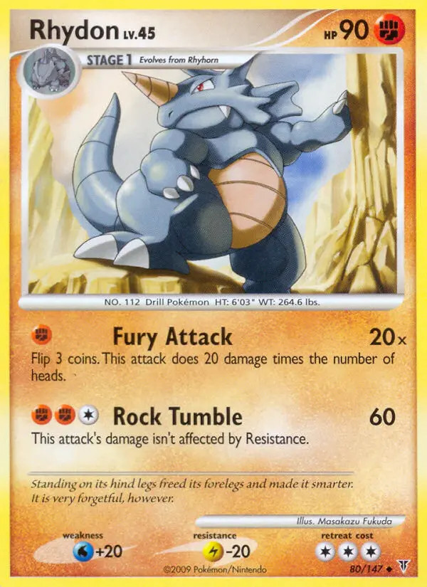 Rhydon Lv.45 #80