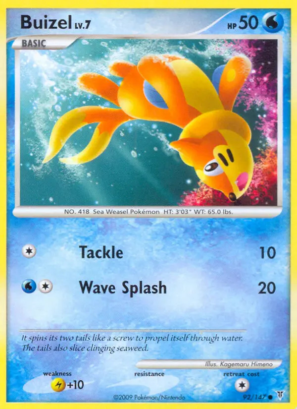 Buizel Lv.7 #92