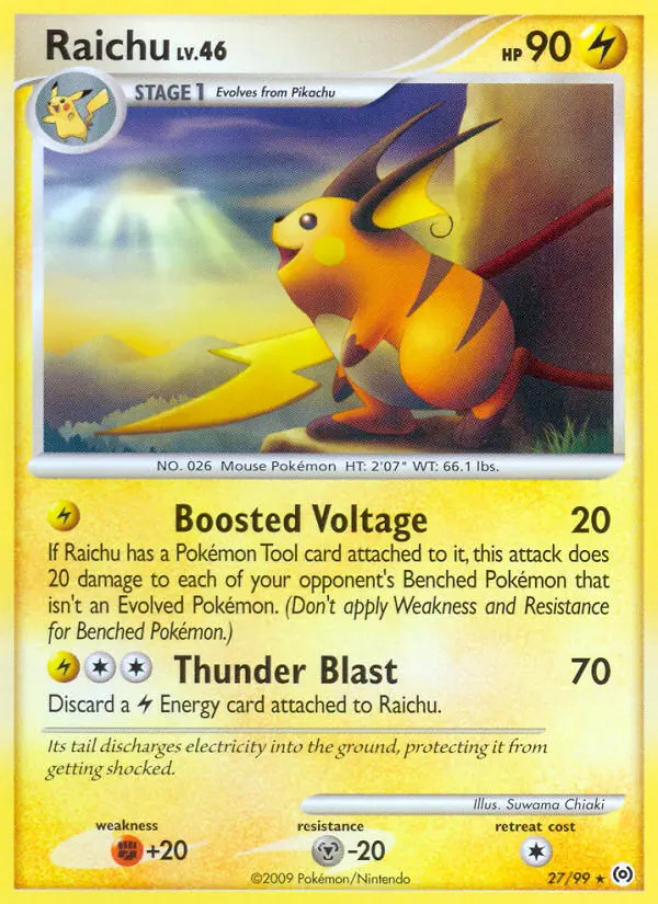 Raichu Lv.46 #27