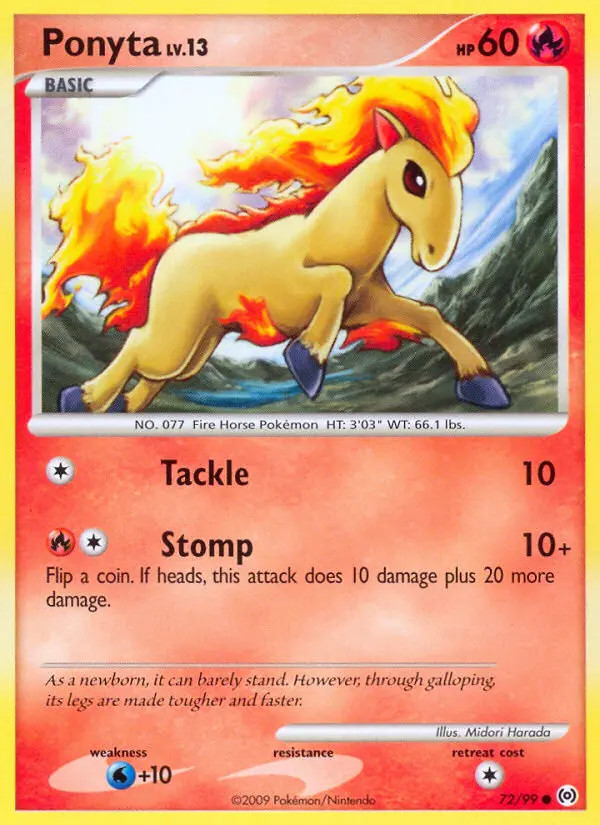 Ponyta Lv.13 #72