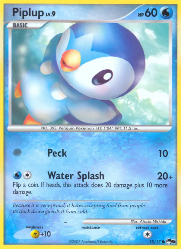 Piplup Lv.9 #15