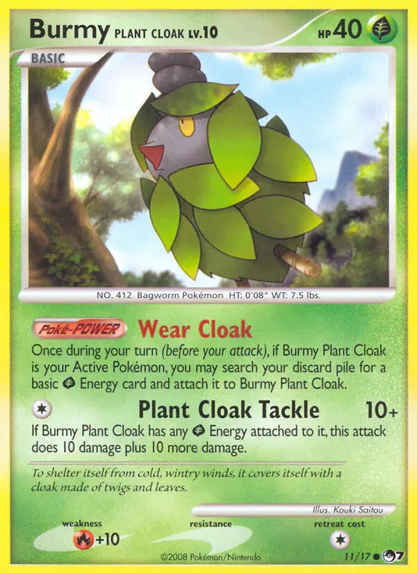 Burmy Plant Cloak Lv.10 #11