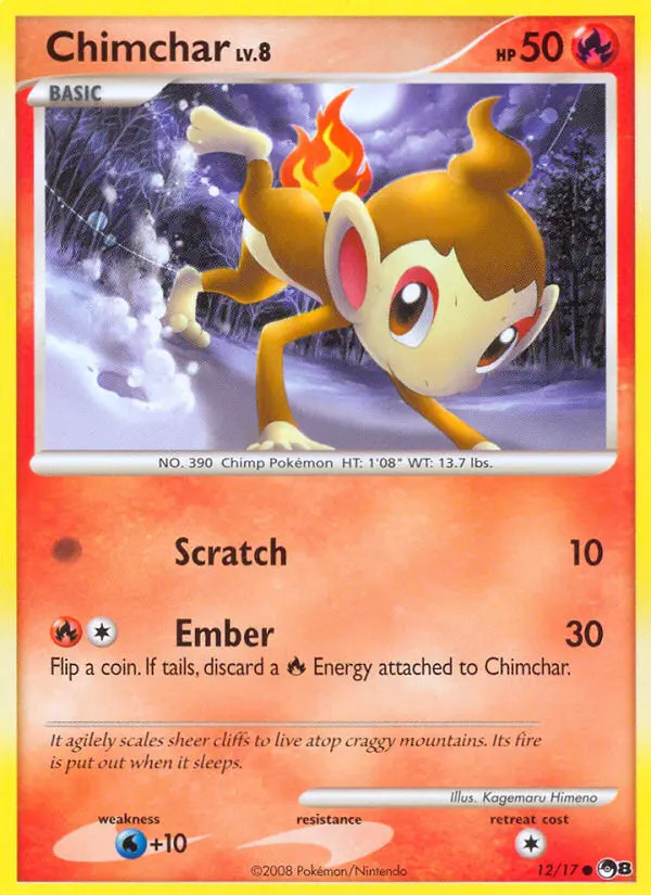 Chimchar Lv.8 #12