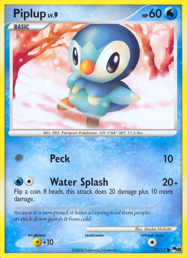 Piplup Lv.9 #15