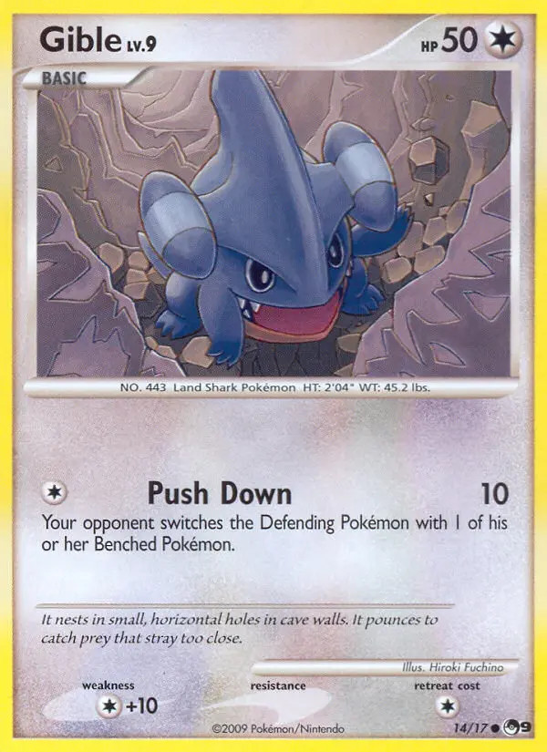 Gible Lv.9 #14