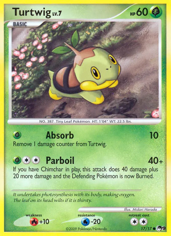 Turtwig Lv.7 #17
