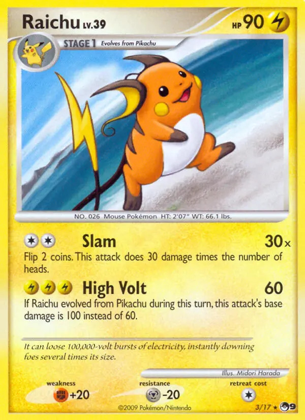 Raichu Lv.39 #3