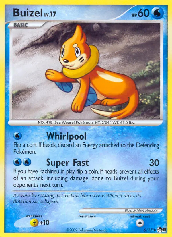 Buizel Lv.17 #6