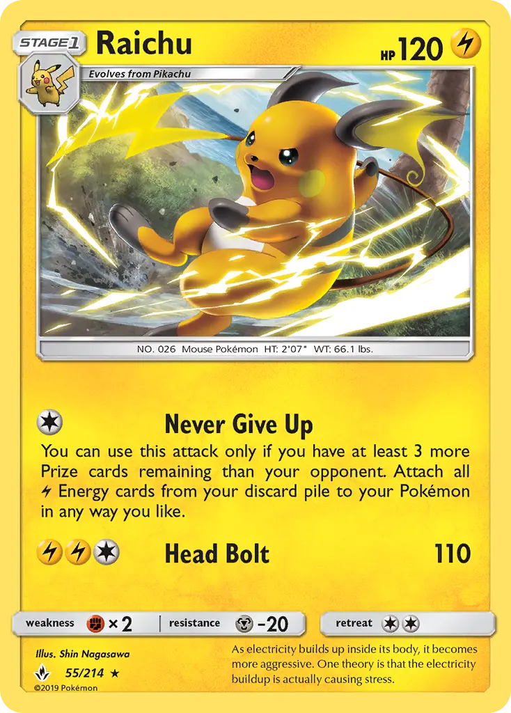Raichu #55