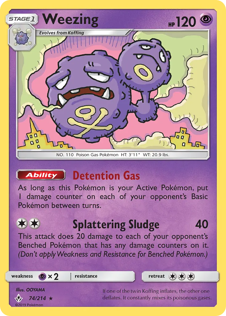 Weezing #74