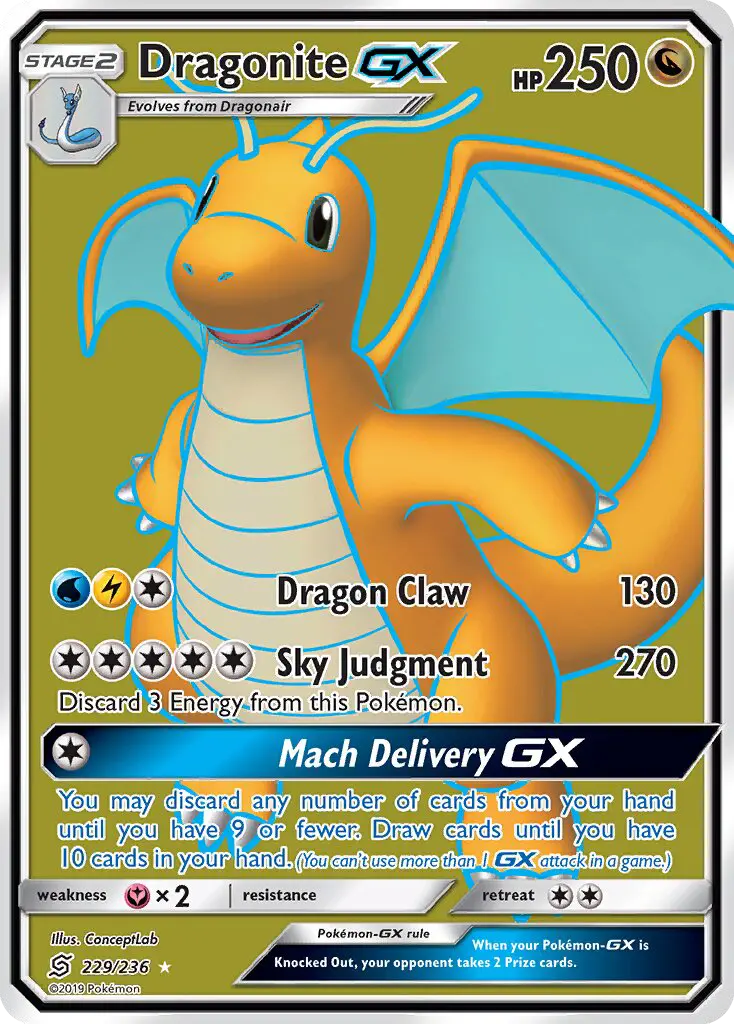 Dragonite GX #229