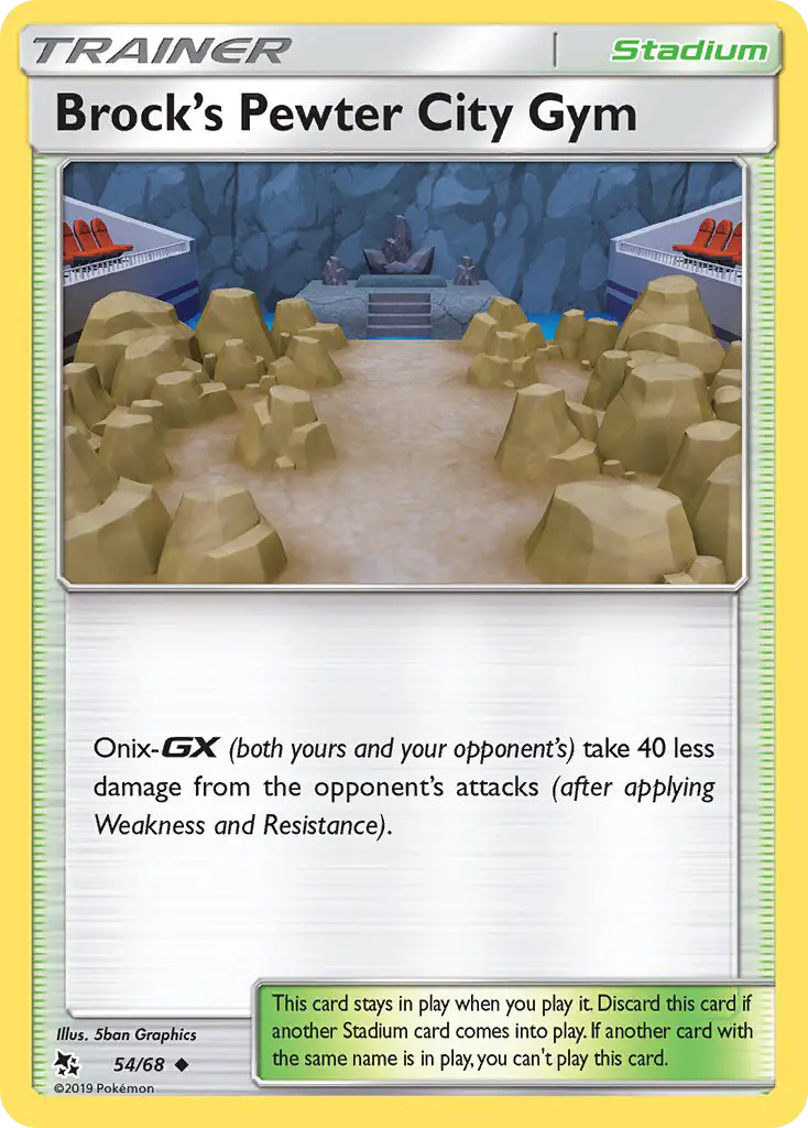 Brock's Pewter City Gym #54