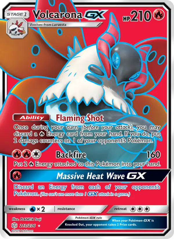 Volcarona GX #213