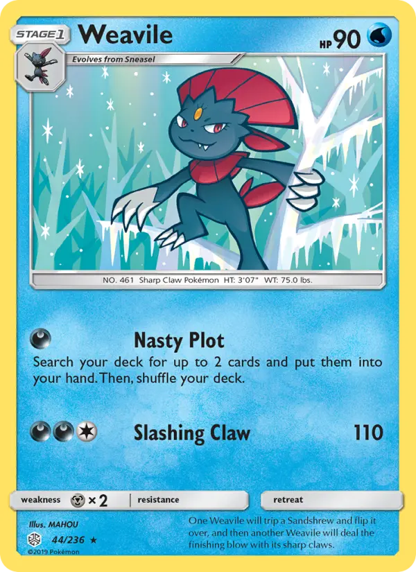 Weavile #44